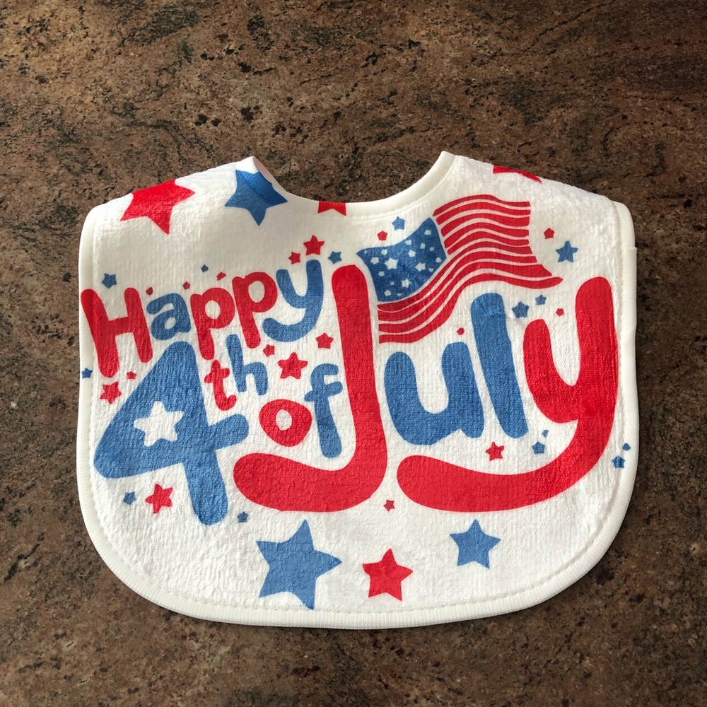 Fourth of July Bib